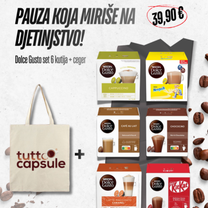 Dolce Gusto set kremastih kapsula + Tutto capsule ceger