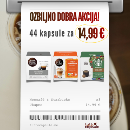 Dolce Gusto set kapsula - Espresso i Latte